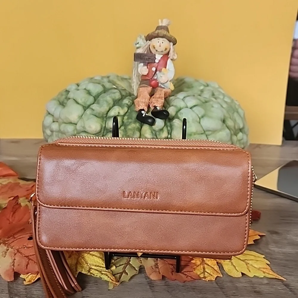 Tan Crossbody Bag - Picture 1 of 10